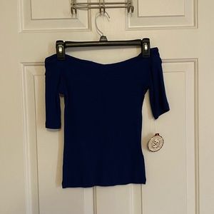 Off the shoulder shirt